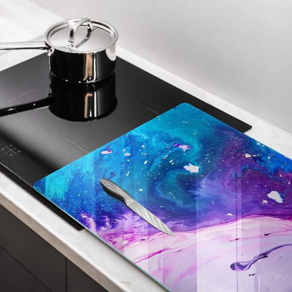 Tabla de cortar de vidrio Tintas de abstracción