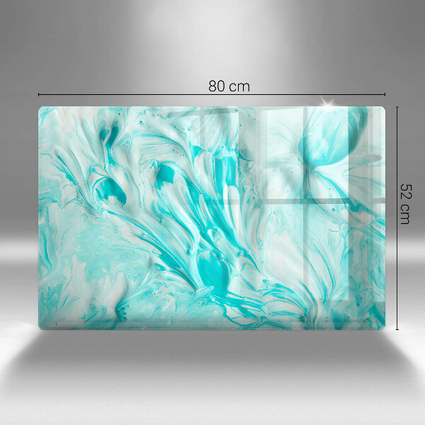 Tabla de cortar de vidrio Pinturas de abstraccion