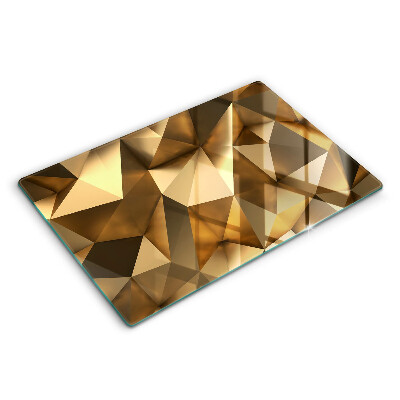 Tabla de cortar de vidrio Fondo de abstracción de estructura