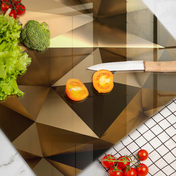 Tabla de cortar de vidrio Fondo de abstracción de estructura