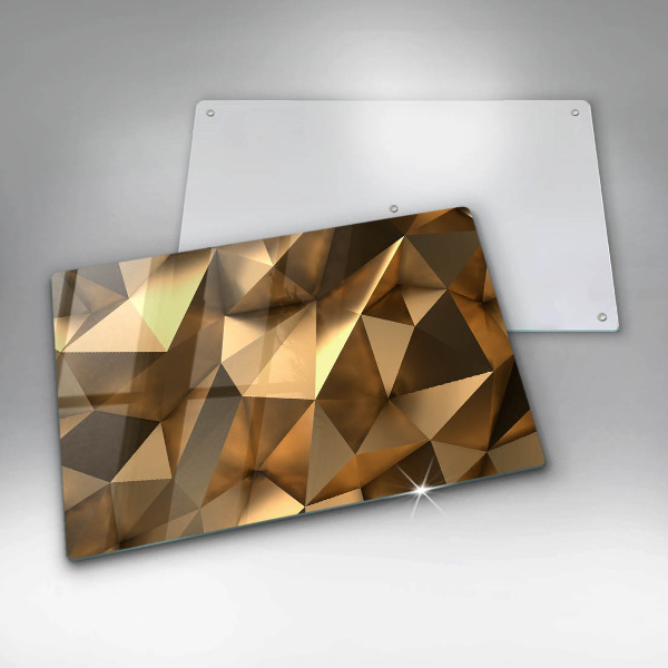 Tabla de cortar de vidrio Fondo de abstracción de estructura