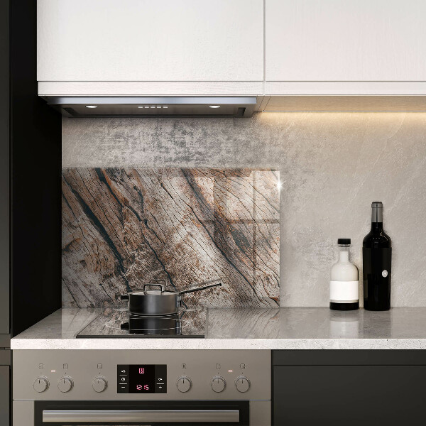 Tabla de cortar de vidrio Estructura de madera