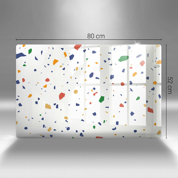 Tabla de cortar de vidrio Gres colorido