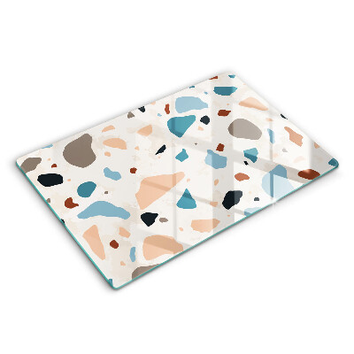 Tabla de cortar de vidrio Gres decorativo