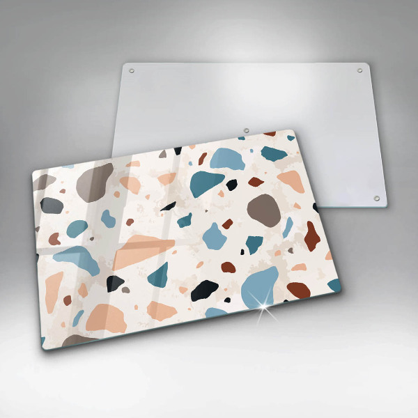 Tabla de cortar de vidrio Gres decorativo