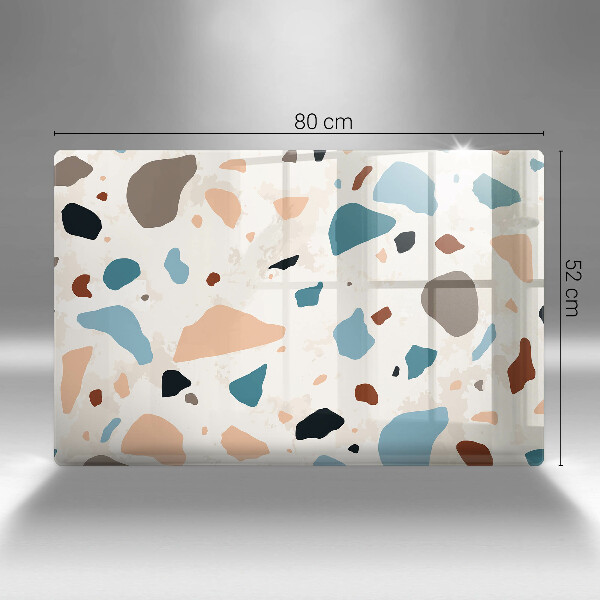 Tabla de cortar de vidrio Gres decorativo