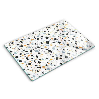 Tabla de cortar de vidrio Gres decorativo