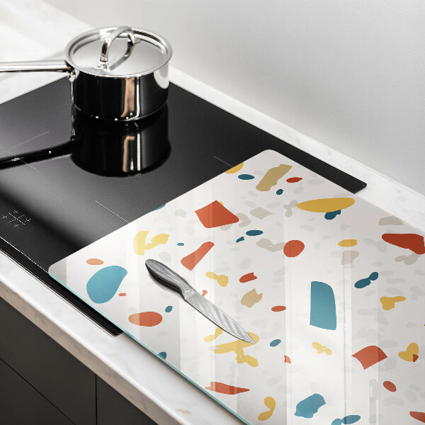 Tabla de cortar de vidrio Gres decorativo