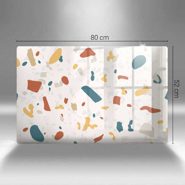 Tabla de cortar de vidrio Gres decorativo