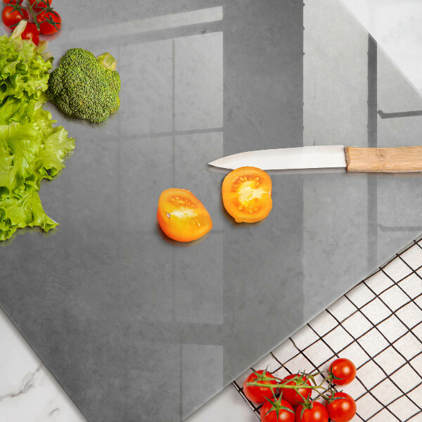 Tabla de cortar de vidrio Fondo de textura de hormigón