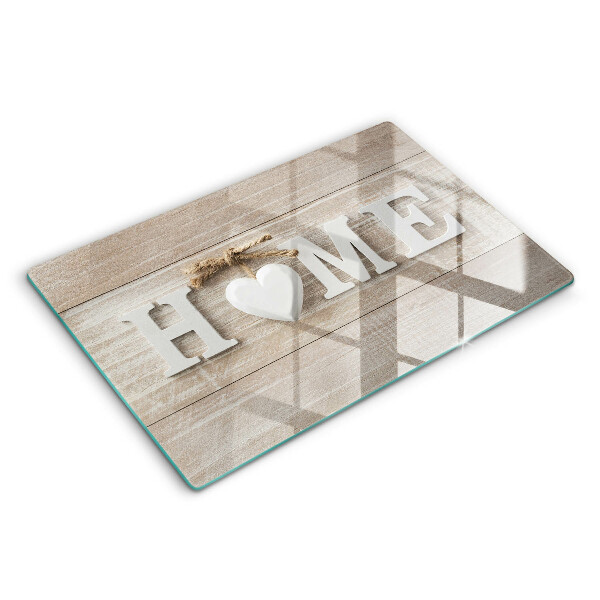 Tabla de cortar de vidrio Home