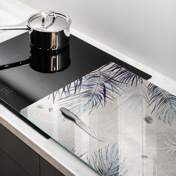 Tabla de cortar de vidrio Hojas sutiles