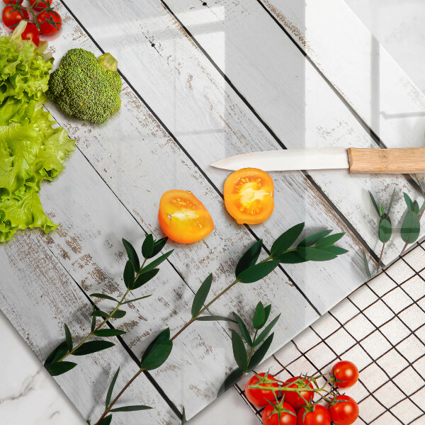 Tabla de cortar de vidrio Tablas y hojas viejas