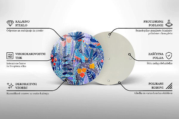 De vidrio templado Prado pintado