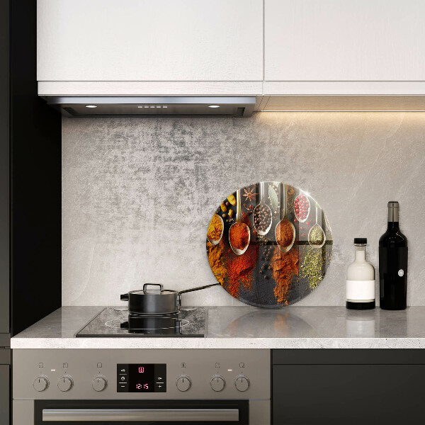 De vidrio templado Cucharas con especias