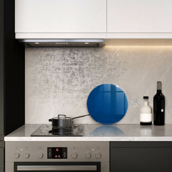 De vidrio templado Color azul