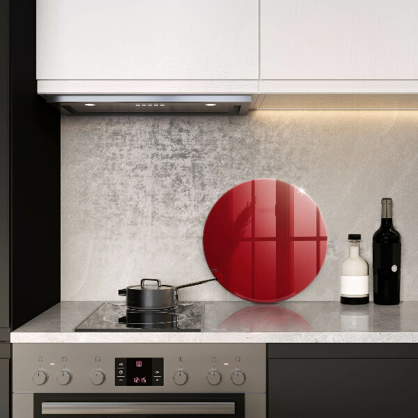 De vidrio templado Color rojo