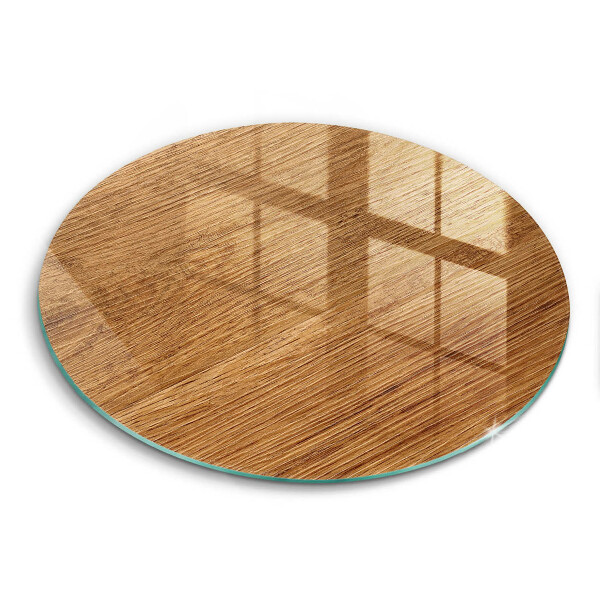 De vidrio templado Textura de tablero de madera