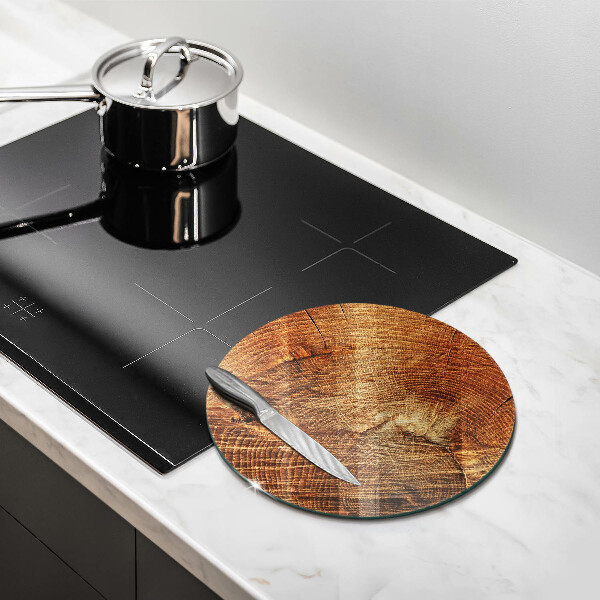 De vidrio templado Grano de madera del árbol