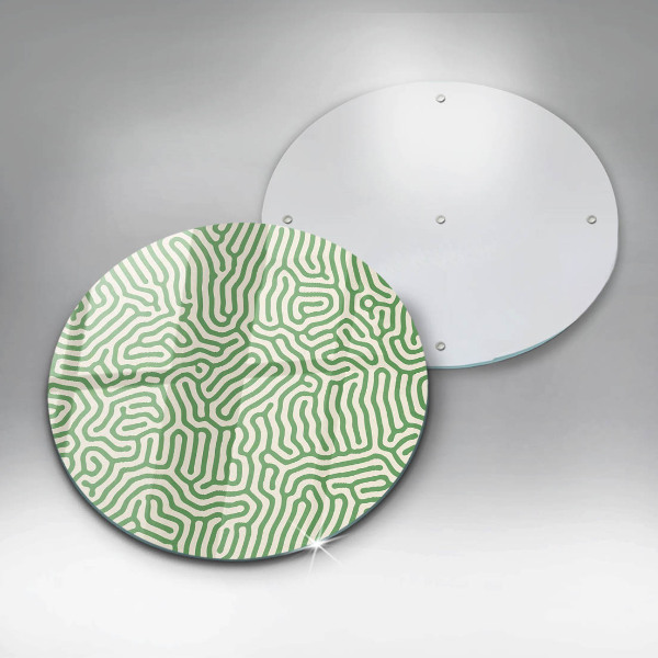 De vidrio templado Líneas abstractas