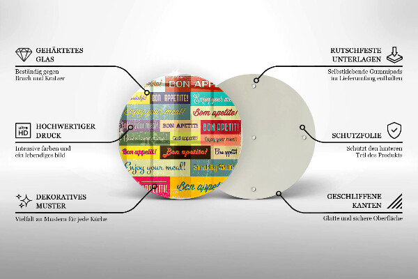 De vidrio templado Subtítulos buen provecho idiomas
