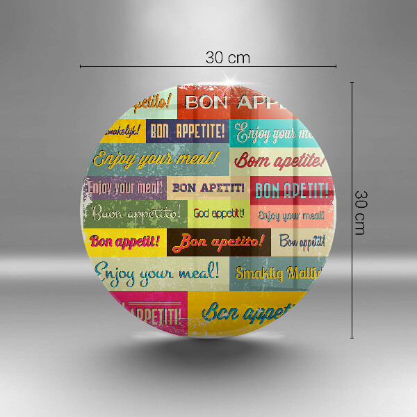 De vidrio templado Subtítulos buen provecho idiomas