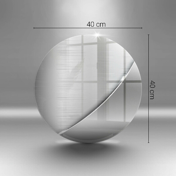 De vidrio templado Formas metálicas
