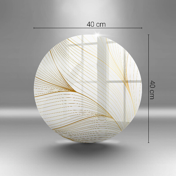 De vidrio templado Patrón de líneas modernas