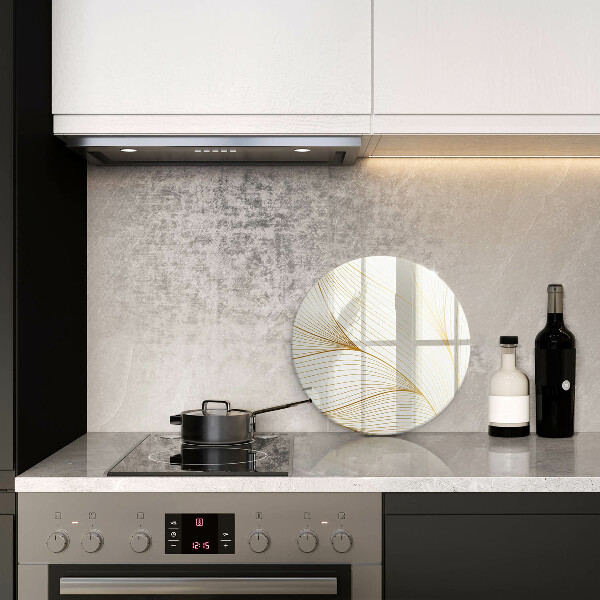 De vidrio templado Patrón de líneas modernas