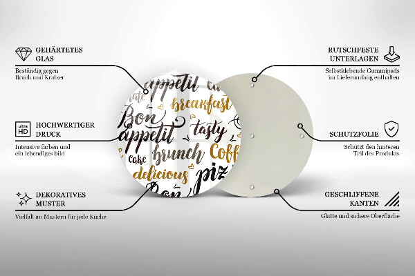 De vidrio templado Bon appetit subtítulos