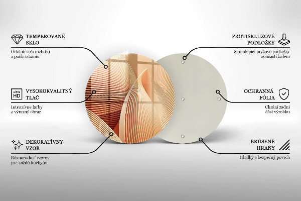 De vidrio templado Composición moderna
