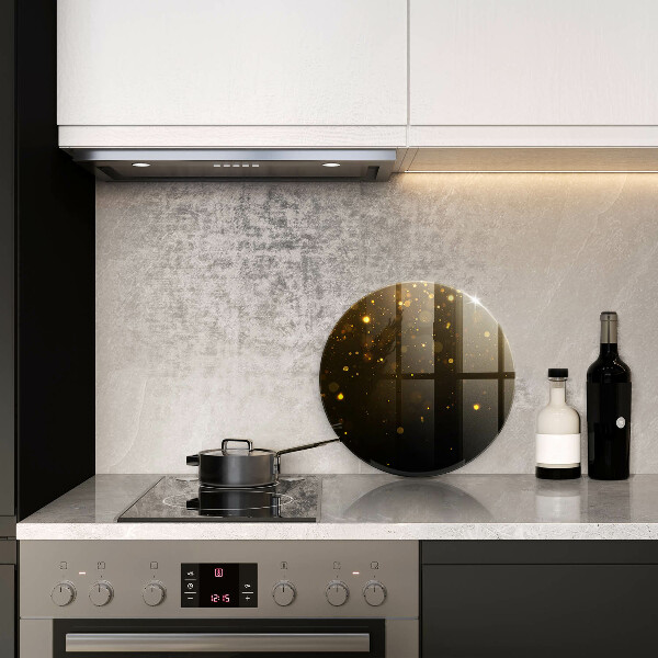 De vidrio templado Brillo dorado