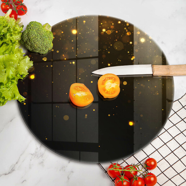 De vidrio templado Brillo dorado