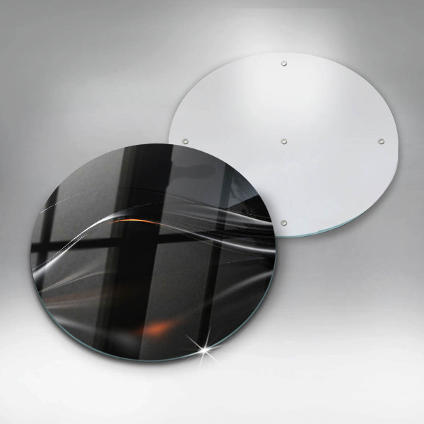 De vidrio templado Diseño abstracto 3d