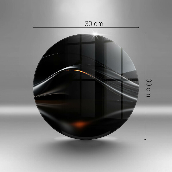 De vidrio templado Diseño abstracto 3d