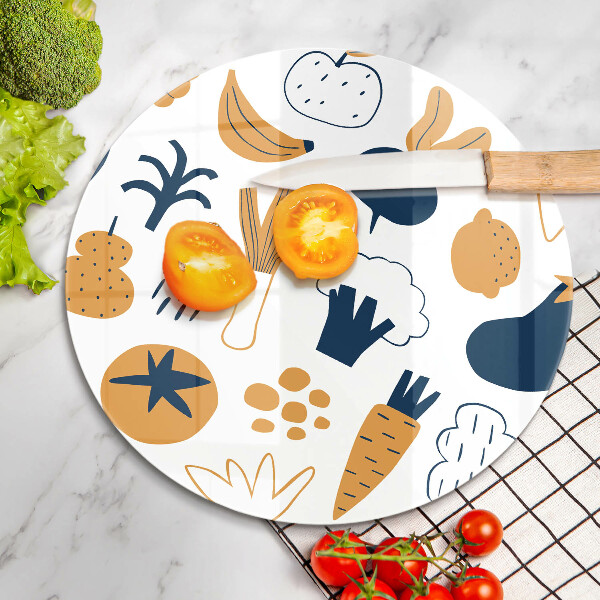 De vidrio templado Ilustración de comida