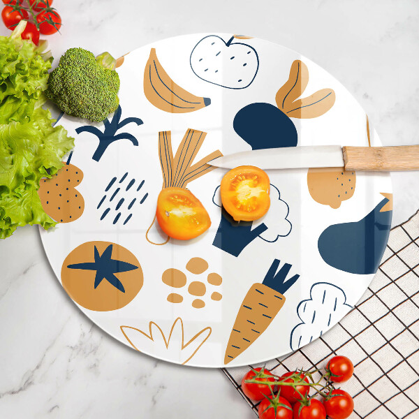 De vidrio templado Ilustración de comida