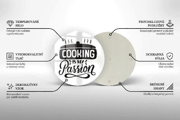 De vidrio templado La cocina es mi pasión