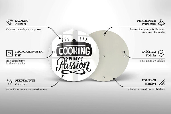 De vidrio templado La cocina es mi pasión