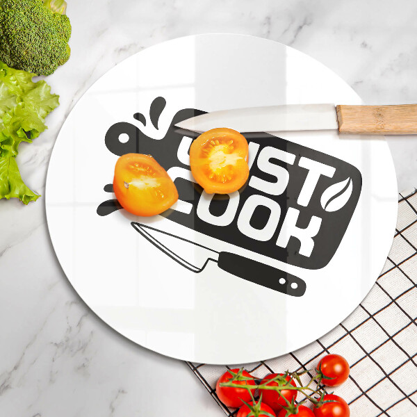 De vidrio templado Just cook