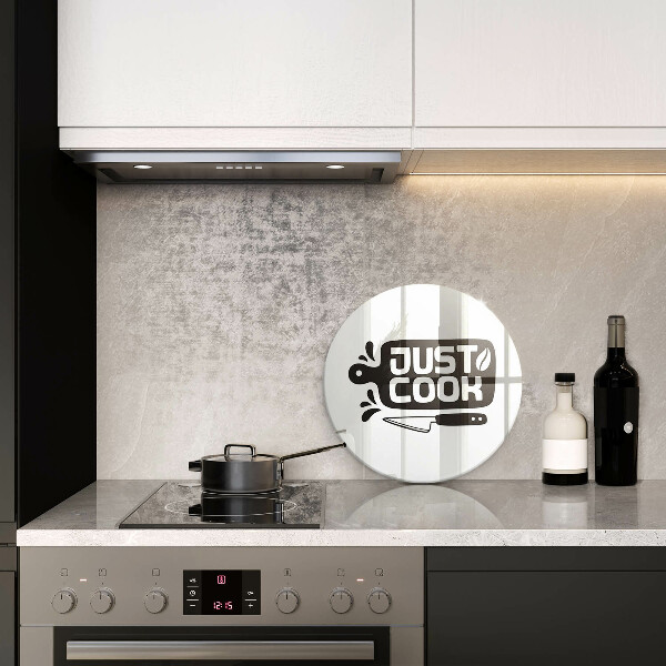 De vidrio templado Just cook