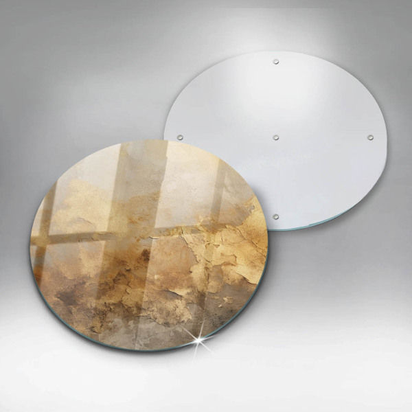 De vidrio templado Textura rica