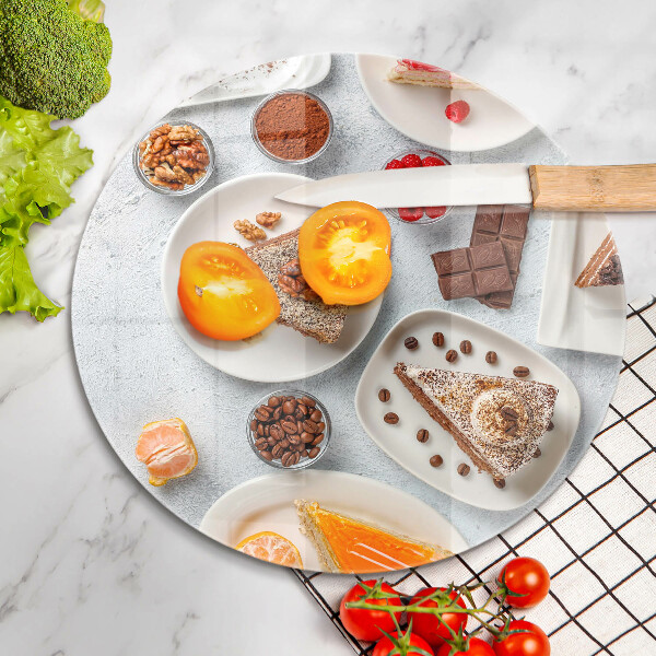 De vidrio templado La dulzura del pastel