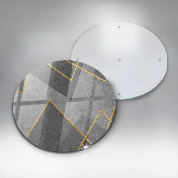 De vidrio templado Formas afiladas