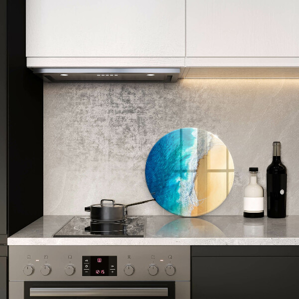 De vidrio templado Playa y mar