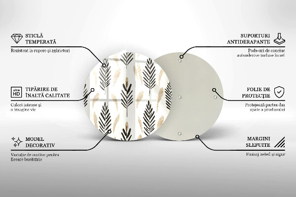 De vidrio templado Plantas bohemias