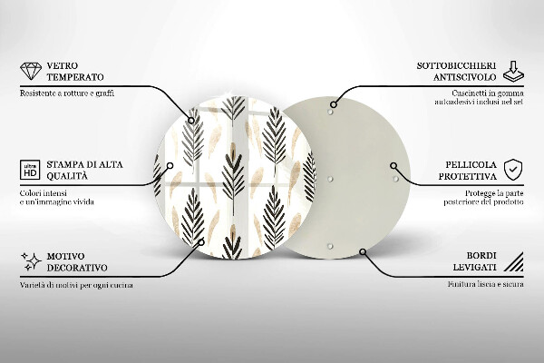 De vidrio templado Plantas bohemias