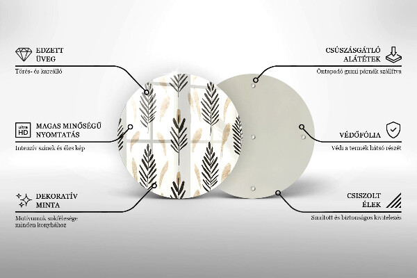 De vidrio templado Plantas bohemias