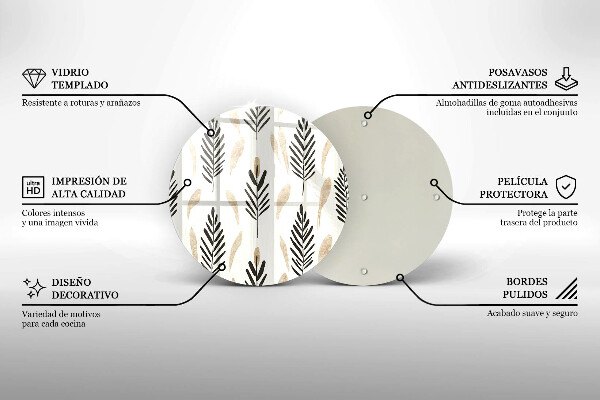 De vidrio templado Plantas bohemias