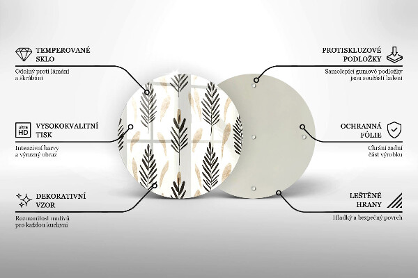 De vidrio templado Plantas bohemias